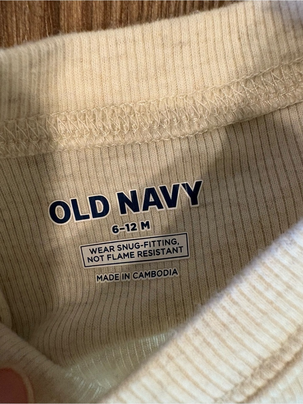 Old Navy Ribbed Pajama Set - Picture 2 of 3